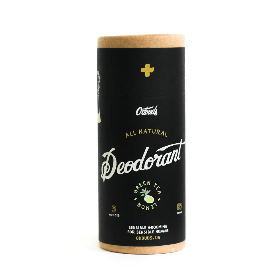O'Douds Deodorant - GREEN TEA & LEMON